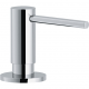 Accesorio fregaderos FRANKE DISPENSADOR JABON ACTIVE CROMADO. 119.0547.902. Sobre encimera